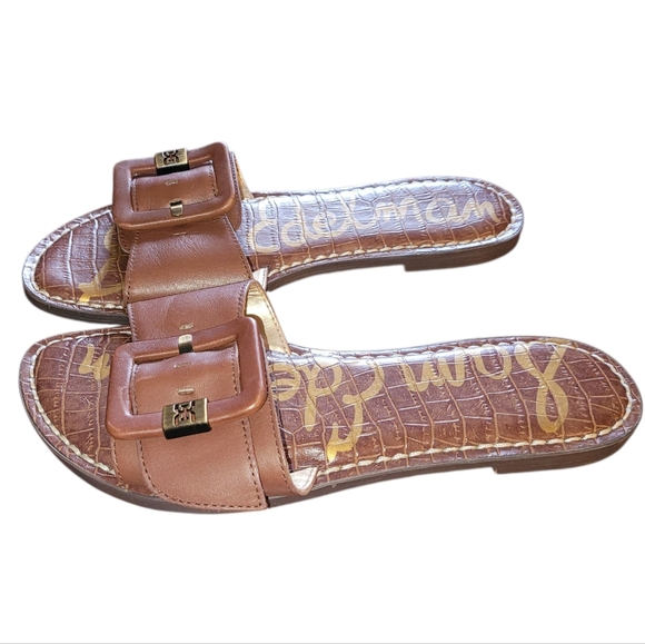 Sam Edelman Tan Slide Sandals 6.5 - Picture 4 of 5